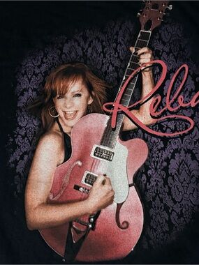 Reba McEntire Concert Tour Style Graphic Tee Retro •Size L•